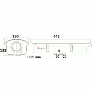 IT-SHZ33POE-IR Mechanical Drawing